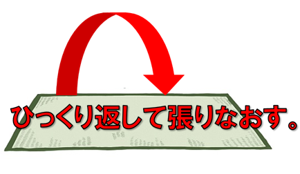 畳の裏返しimage画像